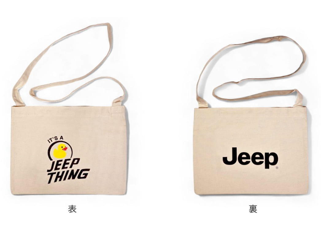 JeepオリジナルDuckサコッシュ（イメージ）